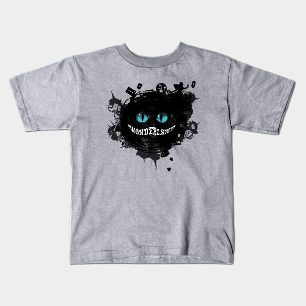 Wonderland Kids T-Shirt by yuniku